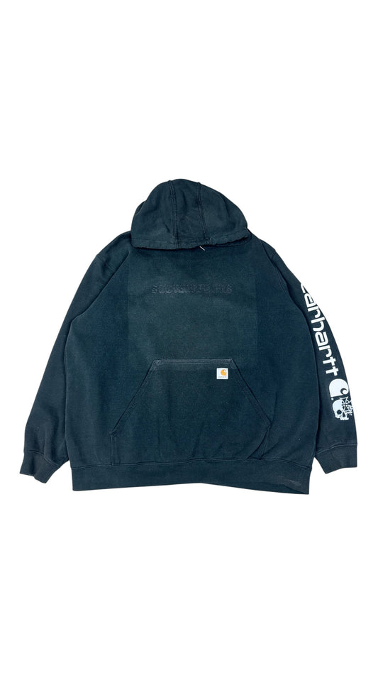 STORMRIDERS VINTAGE BLACK ON BLACK HOODIE