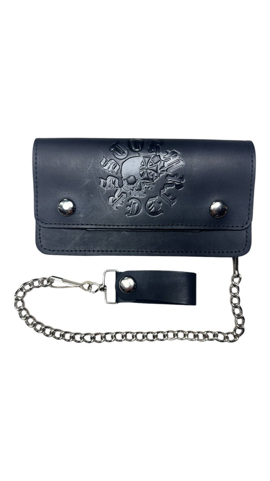 STORMRIDERS LEATHER CHAIN WALLET