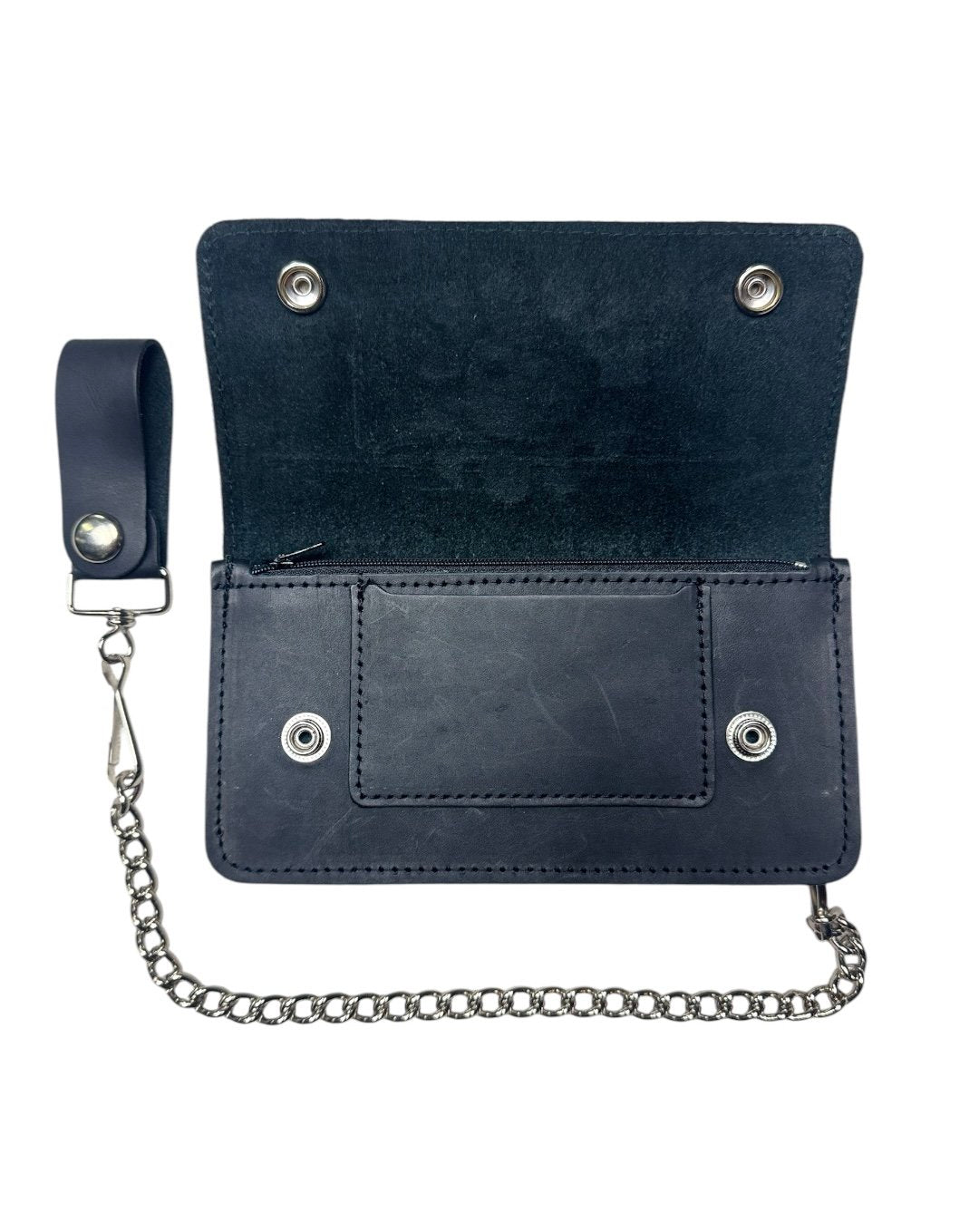 STORMRIDERS LEATHER CHAIN WALLET