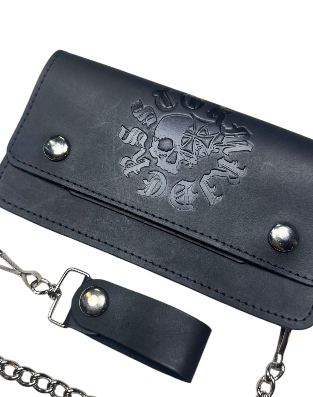 STORMRIDERS LEATHER CHAIN WALLET
