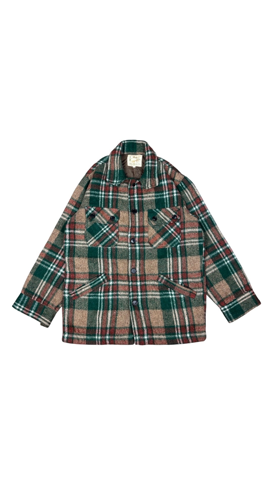 VINTAGE WRANGLER JAPAN PLAID JACKET