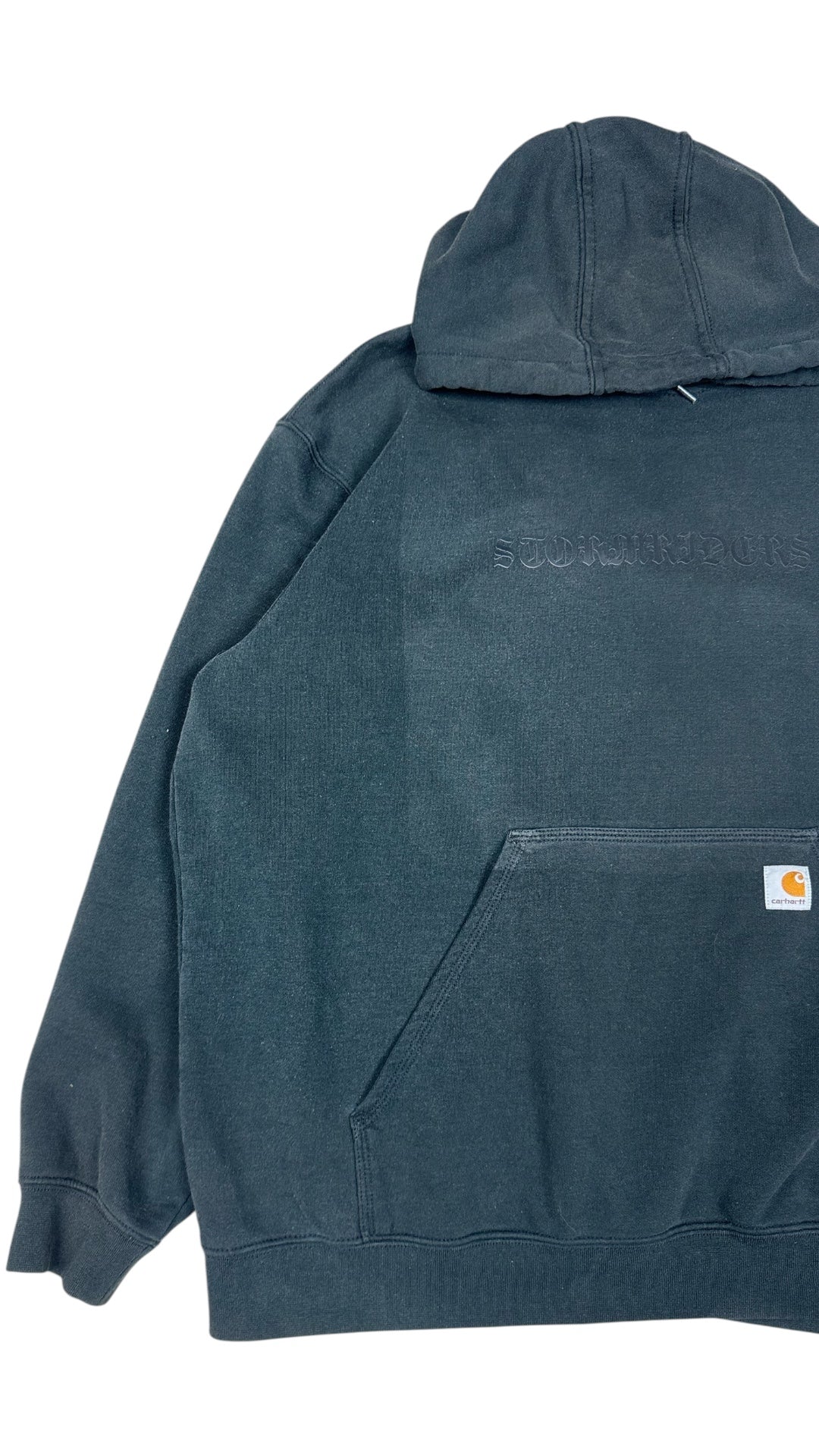 STORMRIDERS VINTAGE BLACK ON BLACK HOODIE
