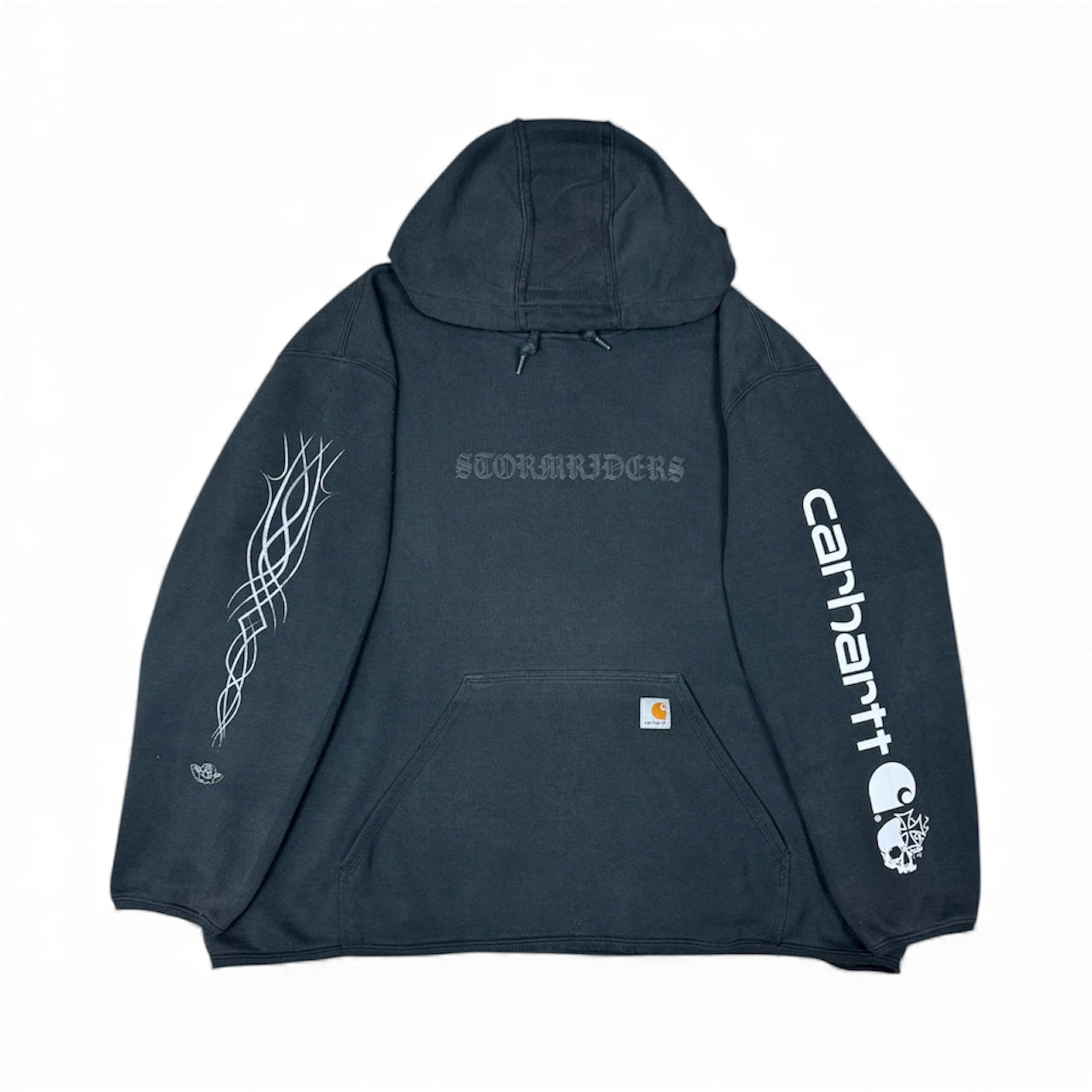 STORMRIDERS X CARHARTT VINTAGE CROPPED HOODIE