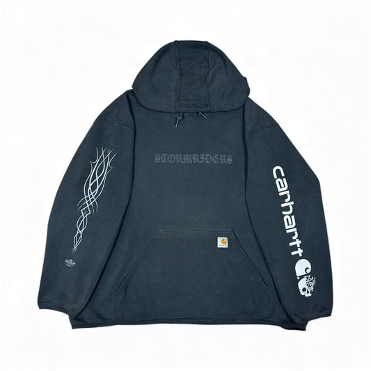 STORMRIDERS X CARHARTT VINTAGE CROPPED HOODIE