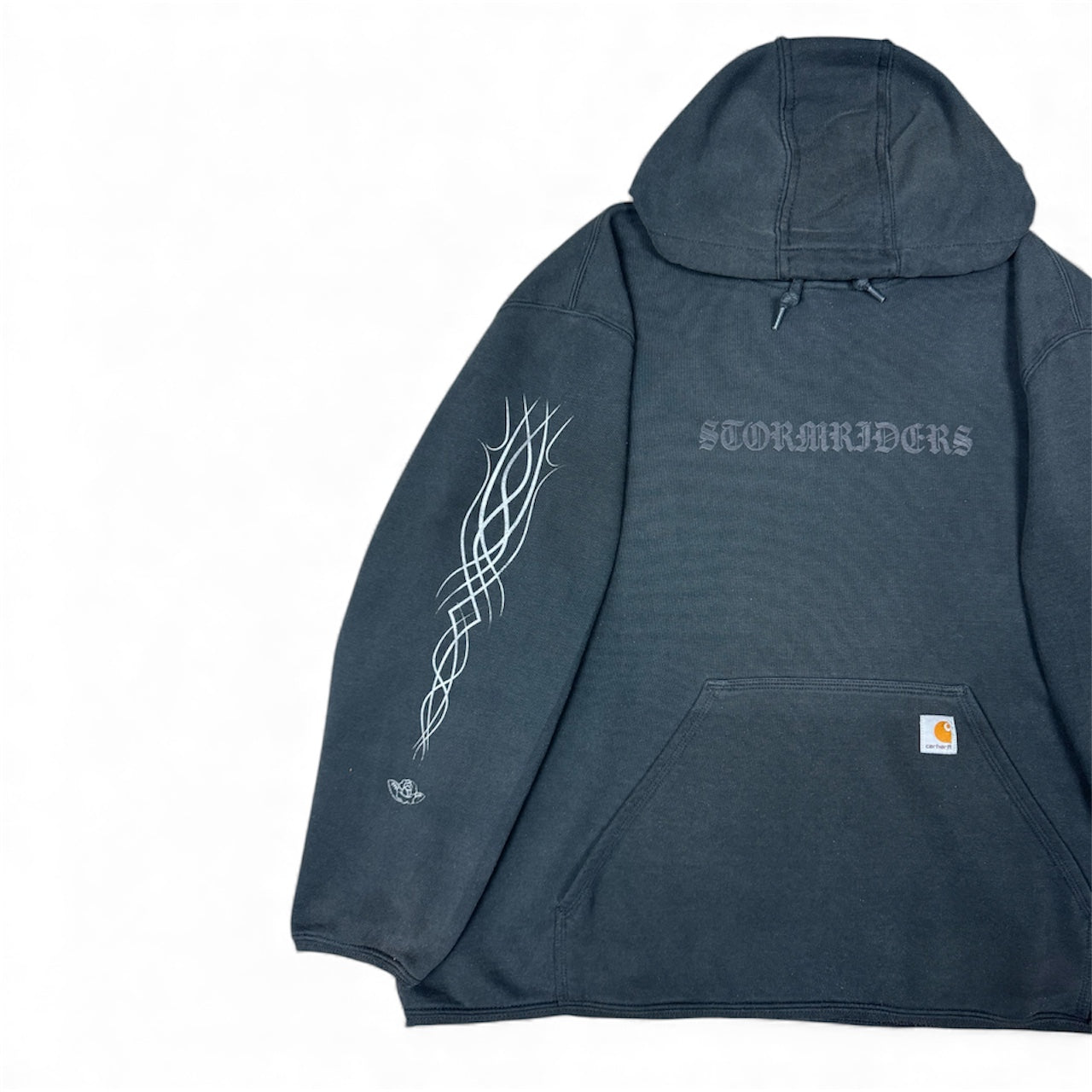 STORMRIDERS X CARHARTT VINTAGE CROPPED HOODIE