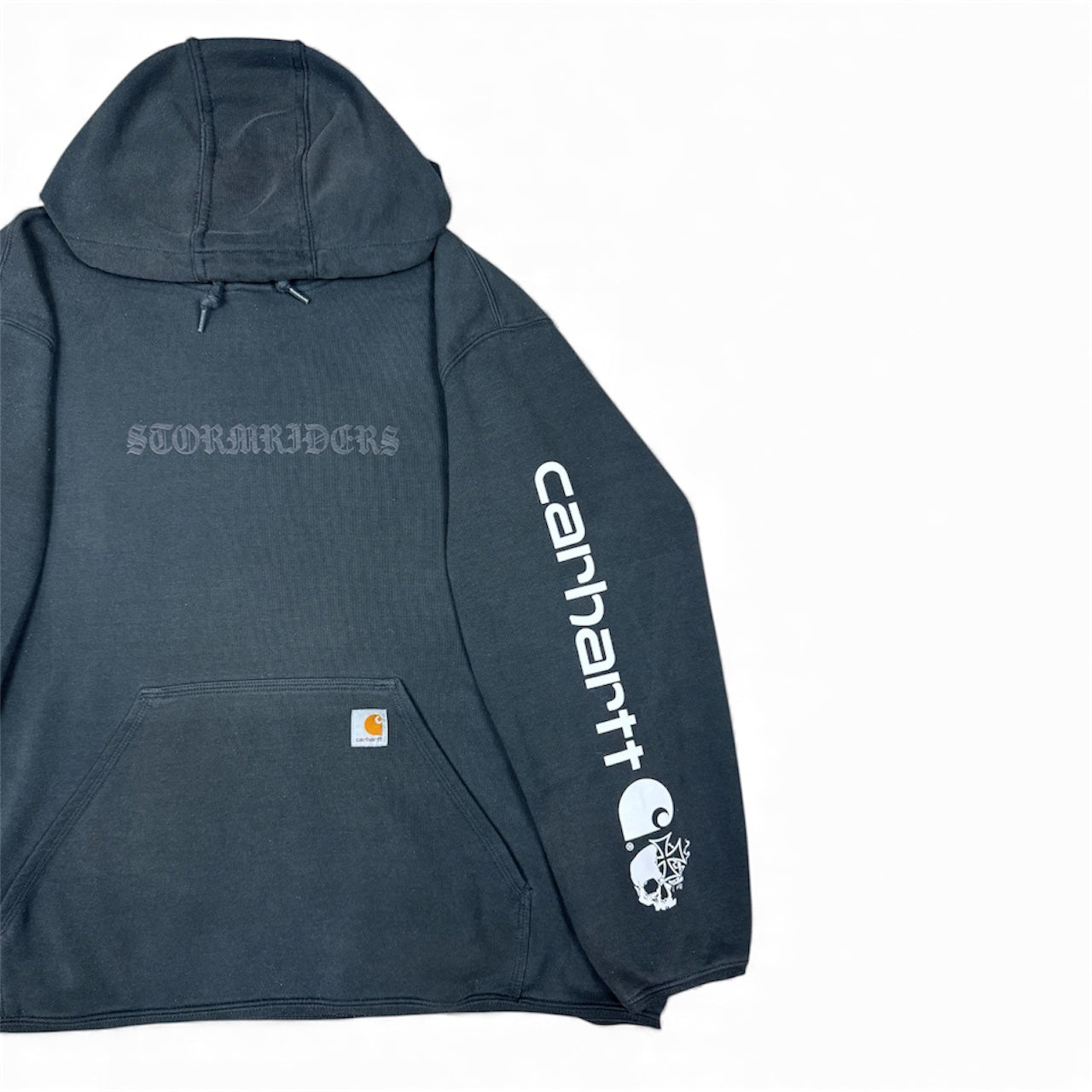 STORMRIDERS X CARHARTT VINTAGE CROPPED HOODIE