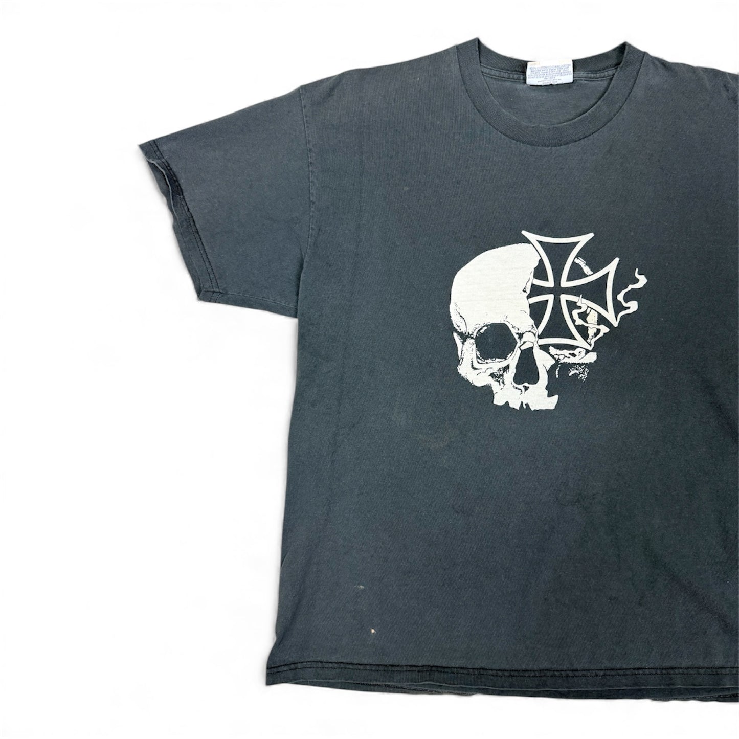 STORMRIDERS VINTAGE SKULL & CROSS TEE 1