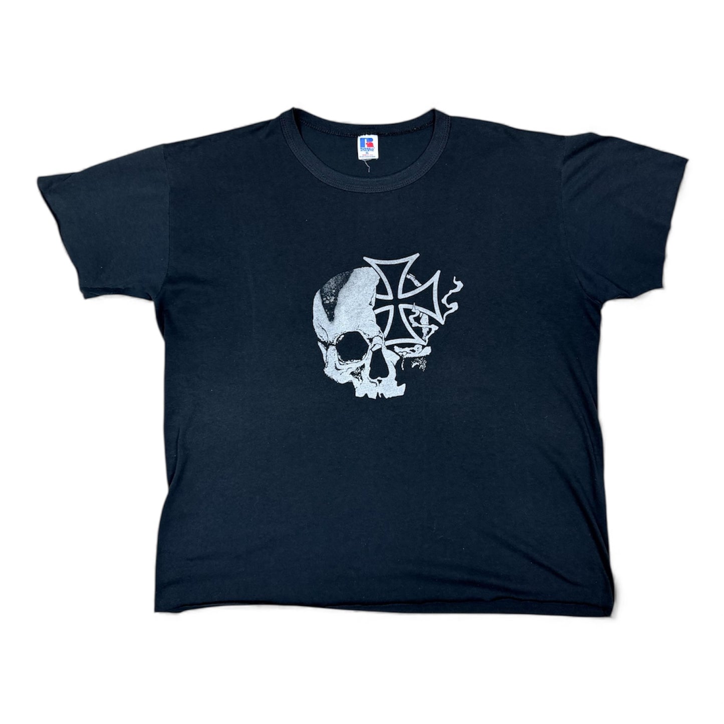STORMRIDERS VINTAGE SKULL & CROSS TEE 2