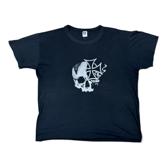 STORMRIDERS VINTAGE SKULL & CROSS TEE 2