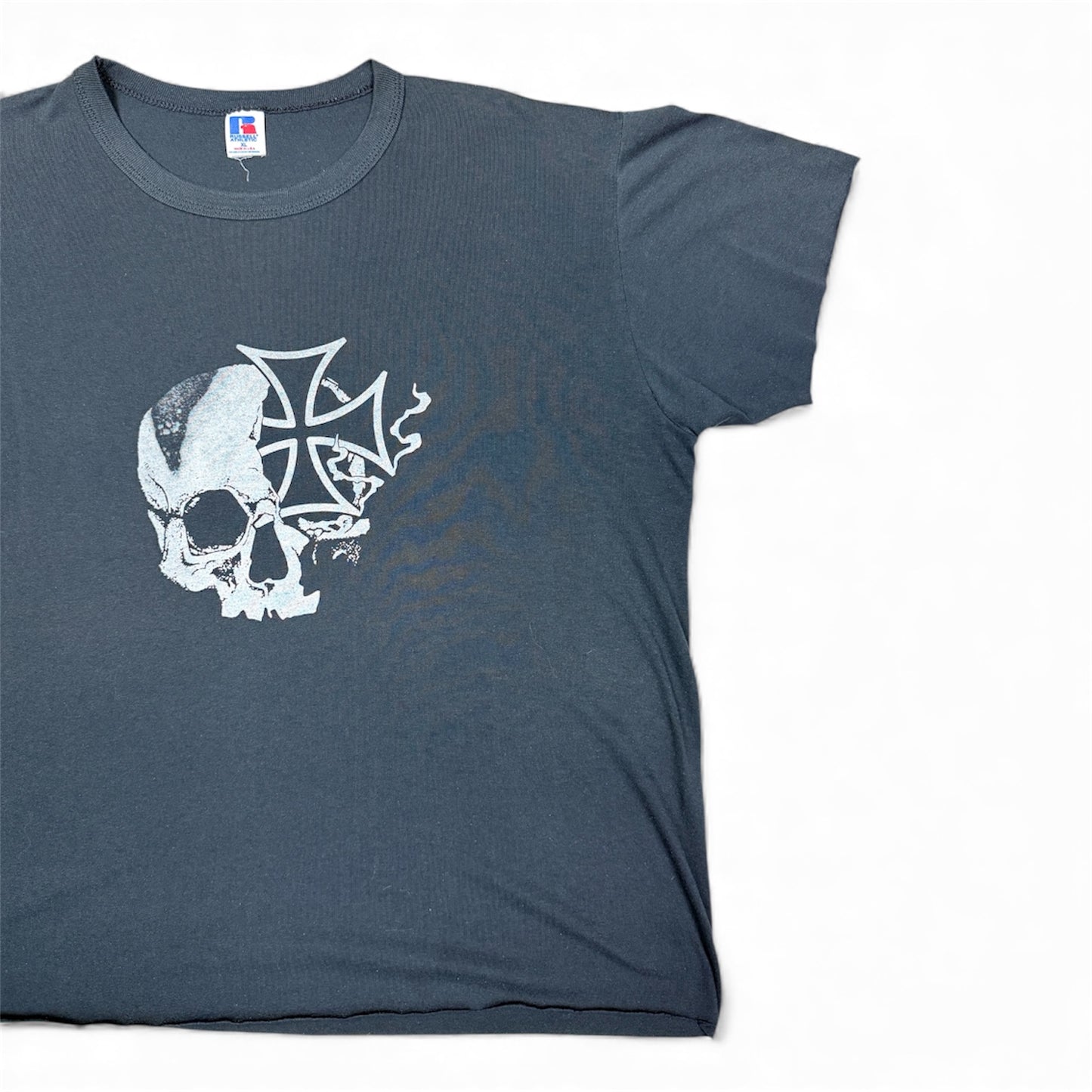 STORMRIDERS VINTAGE SKULL & CROSS TEE 2