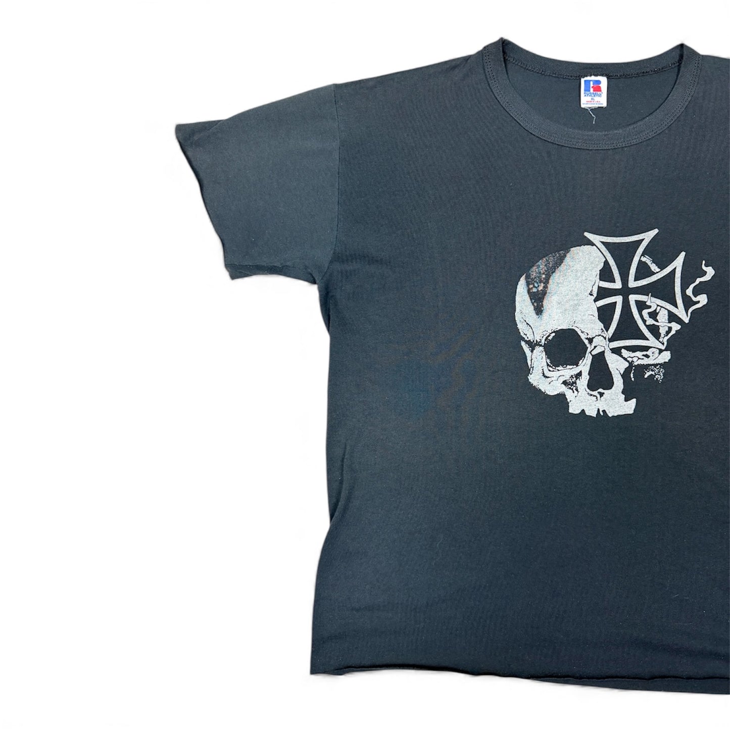 STORMRIDERS VINTAGE SKULL & CROSS TEE 2