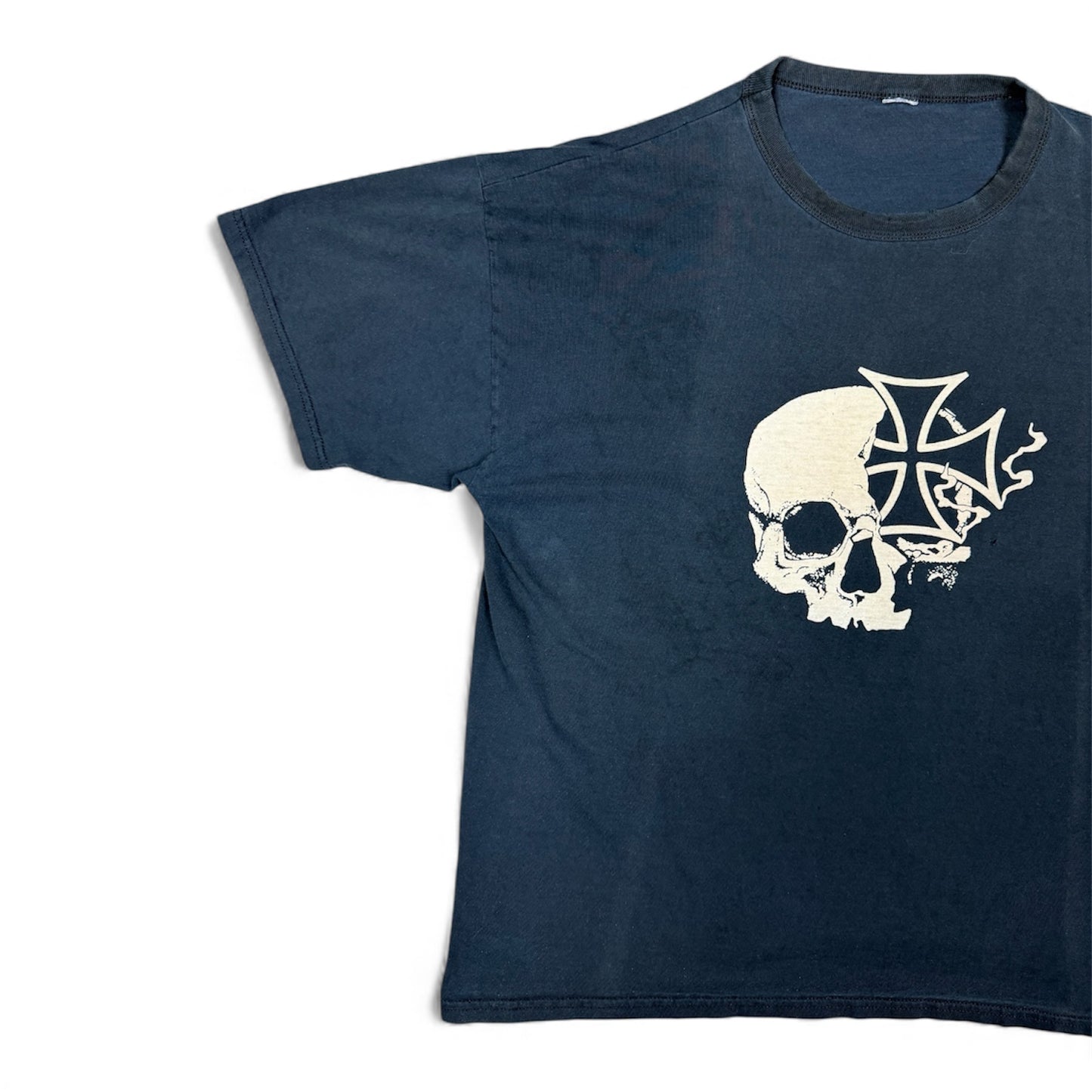 STORMRIDERS VINTAGE SKULL & CROSS TEE 4