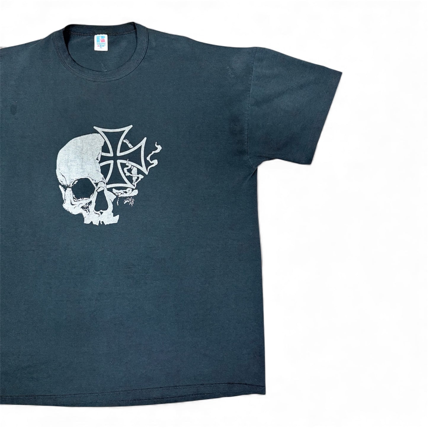 STORMRIDERS VINTAGE SKULL & CROSS TEE 5