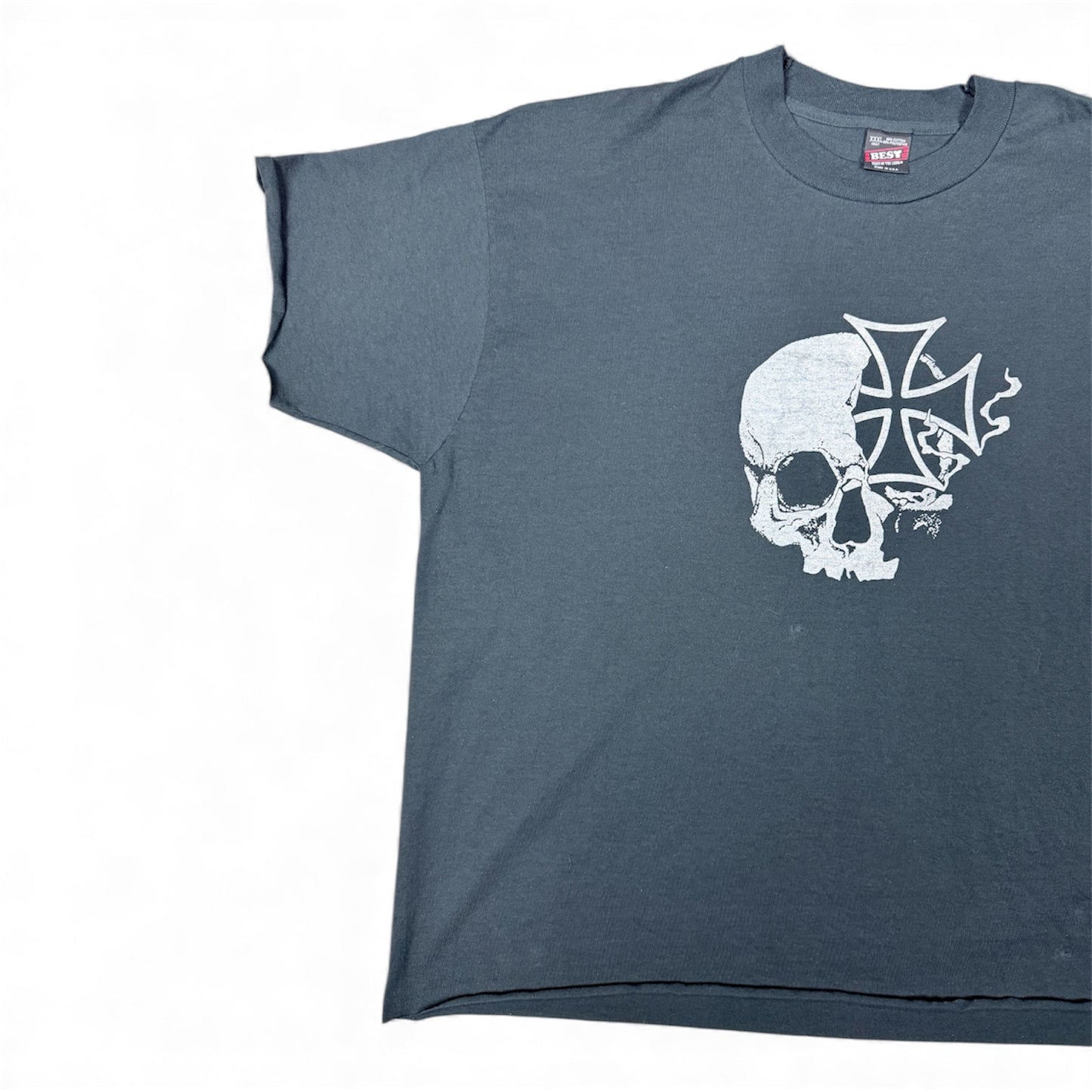 STORMRIDERS VINTAGRE SKULL & CROSS TEE 12
