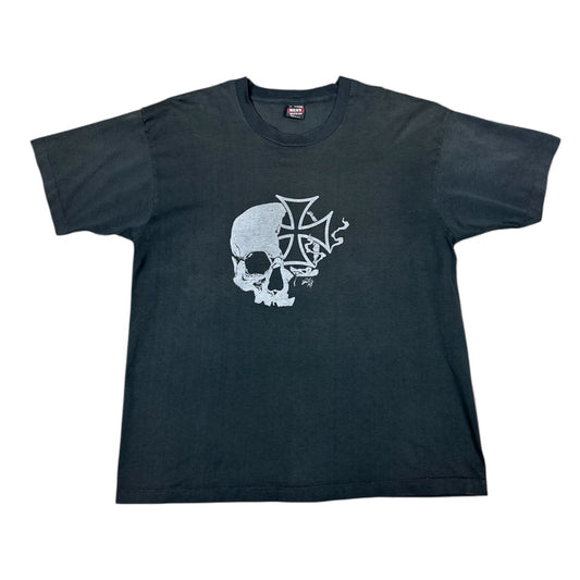 STORMRIDERS VINTAGE SKULL & CROSS TEE 13