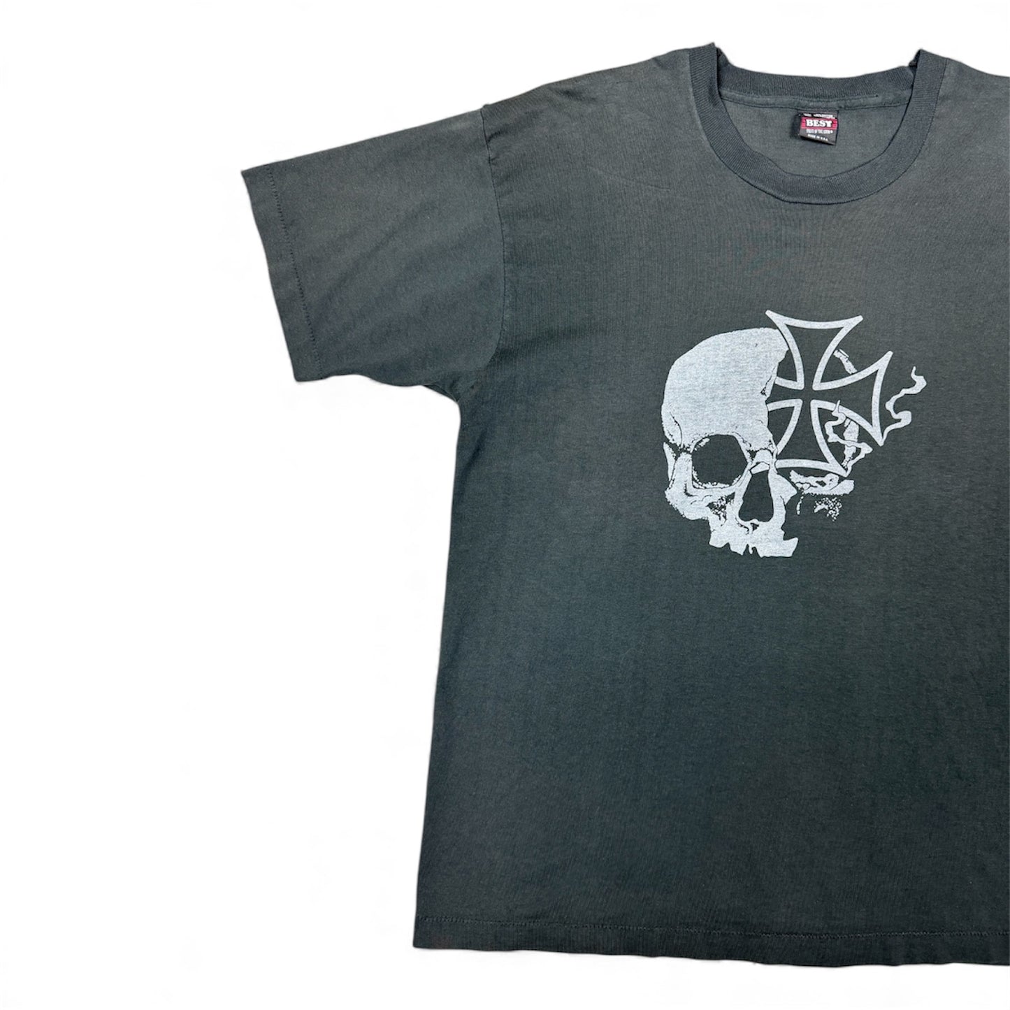 STORMRIDERS VINTAGE SKULL & CROSS TEE 13