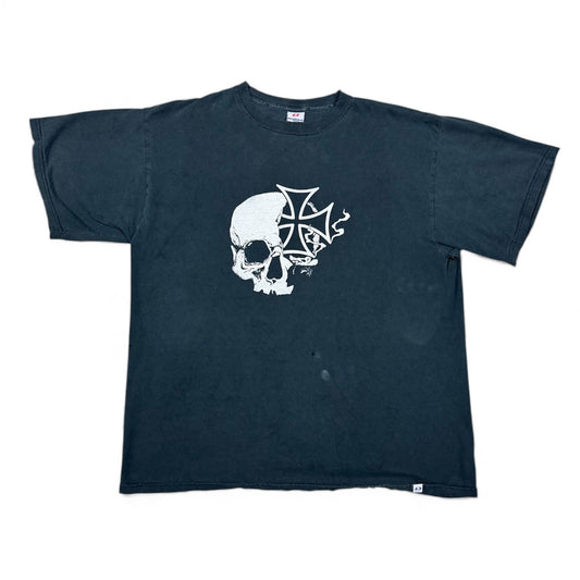 STORMRIDERS VINTAGE SKULL & CROSS TEE 14