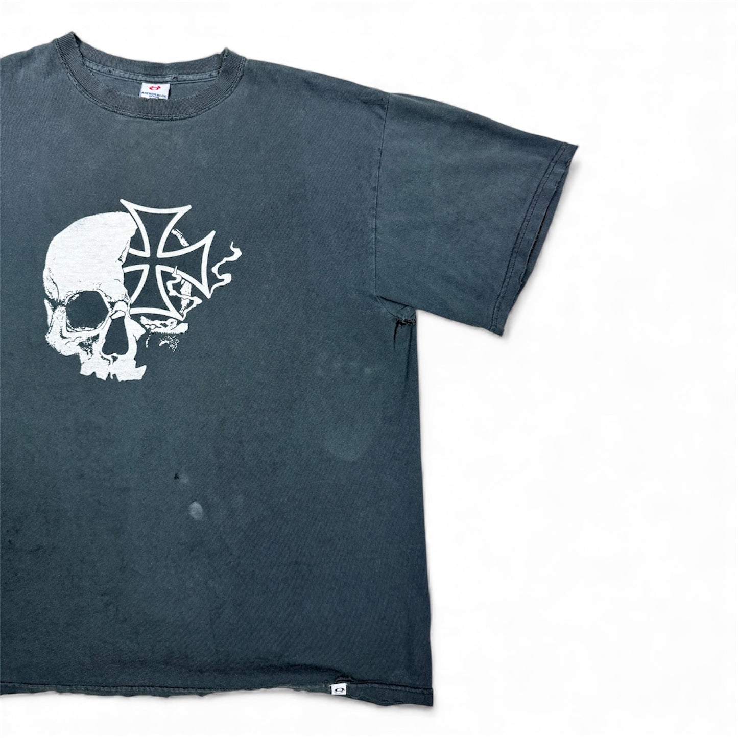 STORMRIDERS VINTAGE SKULL & CROSS TEE 14