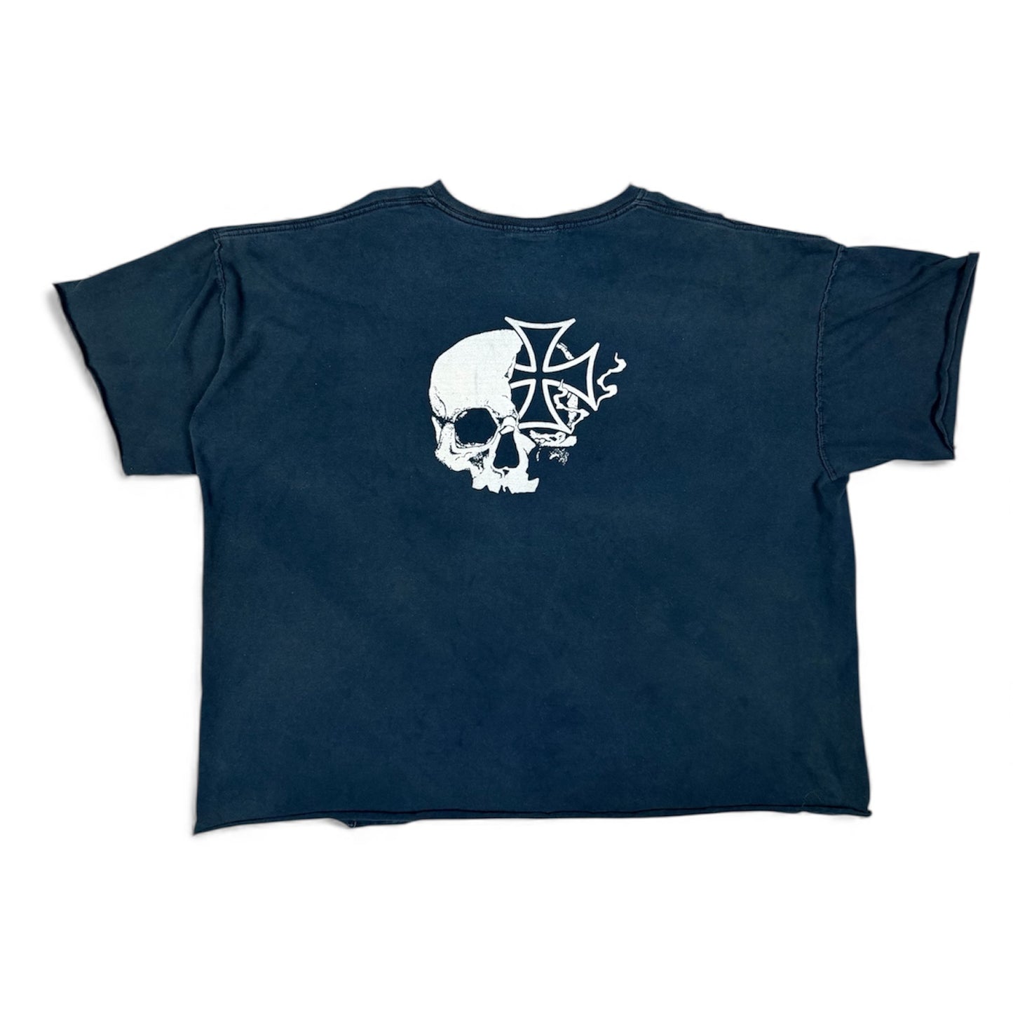 STORMRIDERS VINTAGE SKULL & CROSS TEE 15 (BACK PRINT)