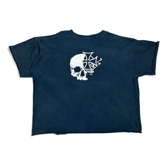STORMRIDERS VINTAGE SKULL & CROSS TEE 15 (BACK PRINT)