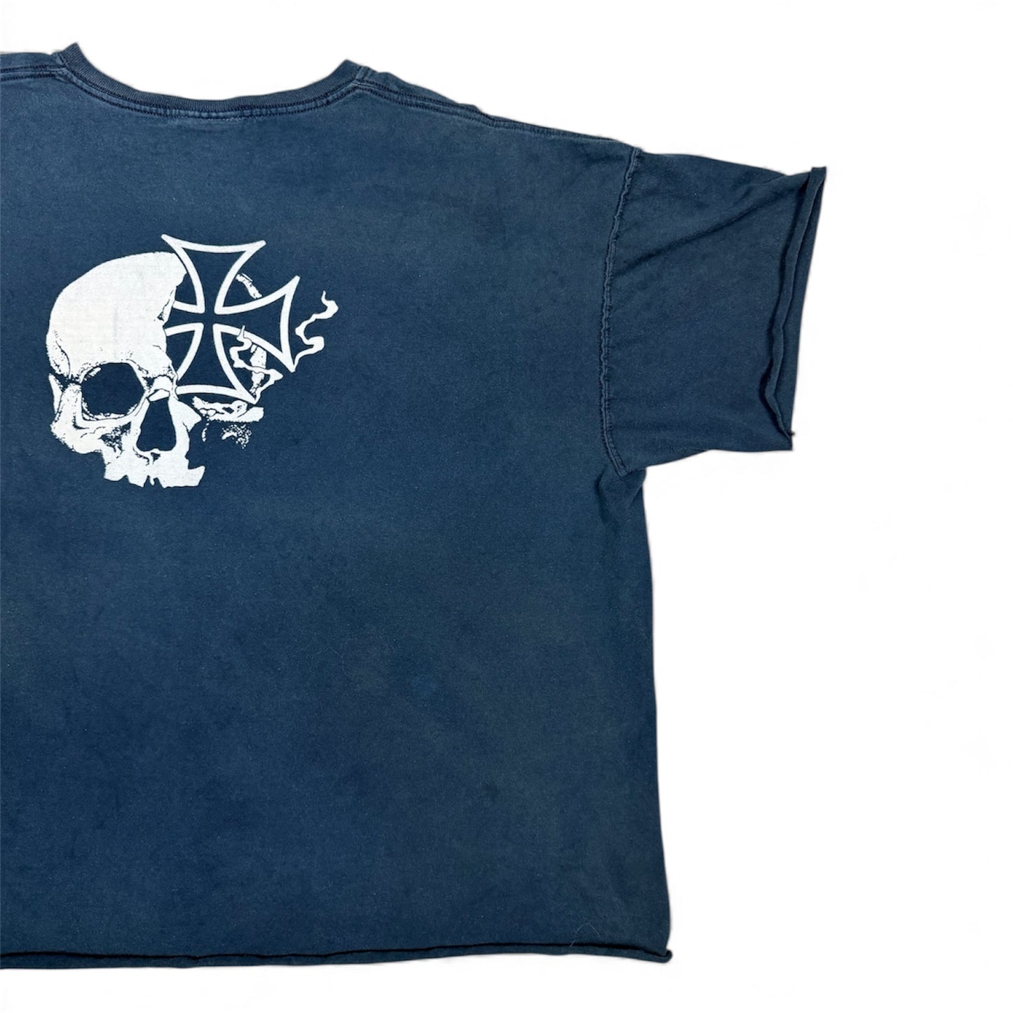 STORMRIDERS VINTAGE SKULL & CROSS TEE 15 (BACK PRINT)