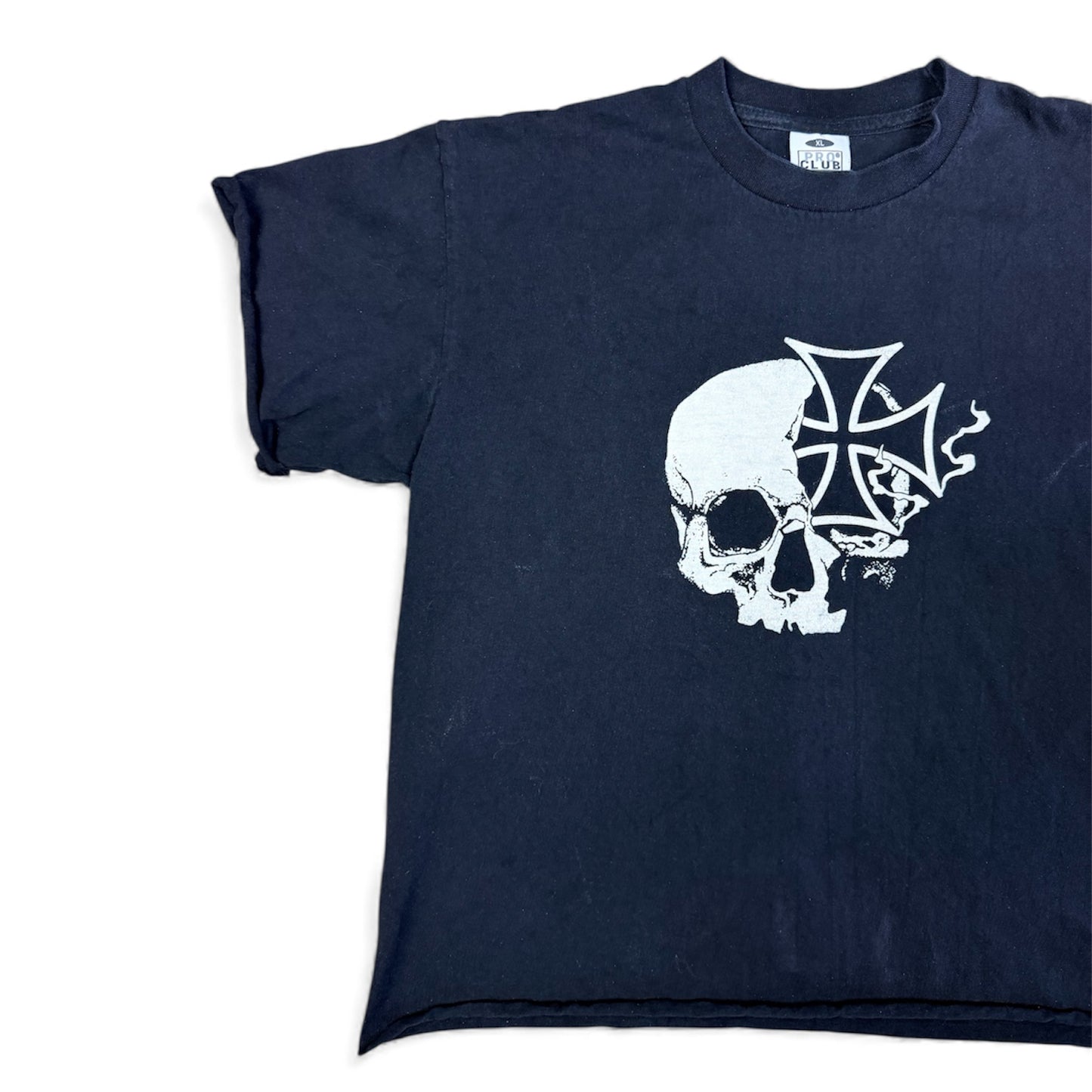 STORMRIDERS VINTAGE SKULL & CROSS TEE 16