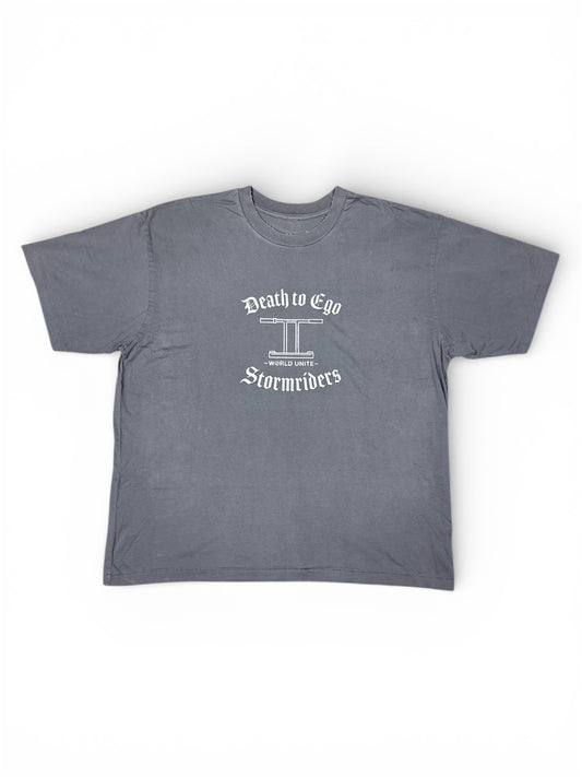 DEATH TO EGO TEE GRAY